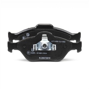 LP1469 колодки дисковые п.\ Ford Fiesta 1.3-1.6/1.4TDCi/1.8Di 00> LP1469 DELPHI