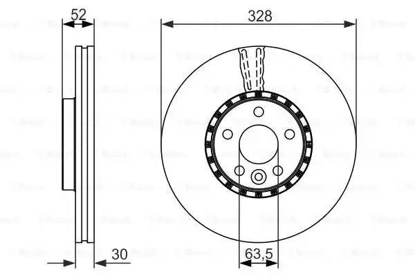 VOLVO XC60 (2008>) 0 986 479 621 BOSCH