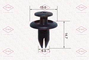 Клипса автомобильная [упаковка 10 штук] MITSUBISHINISSANTOYOTA TJB1016 TJB1016 TATSUMI
