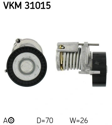 ролик натяжной!\ VW Bora/Golf/Polo 1.0-1.6 & 16V 91> VKM31015 SKF