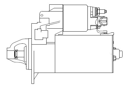 Стартер для а/м BMW 1 F20 (11-)/3 F30 (12-) 1.6i 1,7кВт (LSt 2612) LST 2612 START VOLT