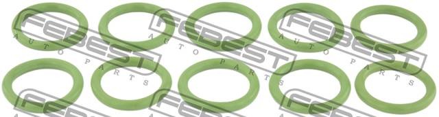 Кольцо уплотнительное трубки кондиционера FORD TRANSIT 00-06 (компл-10шт) RINGAH RINGAH-027-PCS10 FEBEST