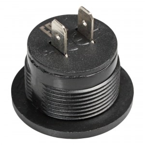 Вольтметр напряжения (12/24V) "AIRLINE" (встраиваемый влагозащитный) AEAL004 AIRLINE