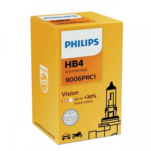 HB4 12V-55W+30% PREMIUM ЦОКОЛЬ P22d P22d 9006PRC1 PHILIPS