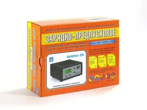 зарядное устройство! Вымпел-55 (автомат, 0,5-15А, 0,5-18В, ЖК индикатор)\ 2012 VYMPEL