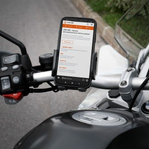 Держатель под смартфон/навигатор "AIRLINE" (для мотоцикла/велосипеда раздвижной) AMS-U-05 AIRLINE