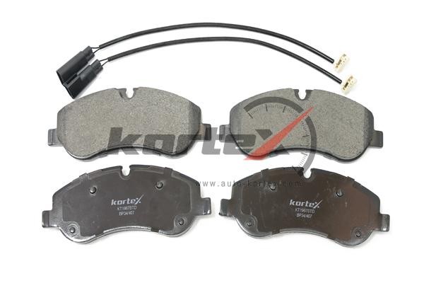 Колодки тормозные FORD Transit (14-) передние (4шт.) KORTEX KT1967STD KORTEX
