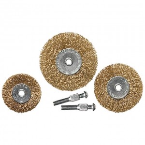 Набор кордщеток для дрели 50,63,75мм (3шт.) MATRIX 74490 MATRIX