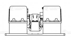 Мотор отопителя VOLVO FM9 (98-05) в сборе с корпусом LUZAR LFH 1002 LUZAR