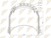 Барабан тормозной Premium GIGANT о.н. 9380037 — 2 года безусловной гарантии 160050122 SONDER