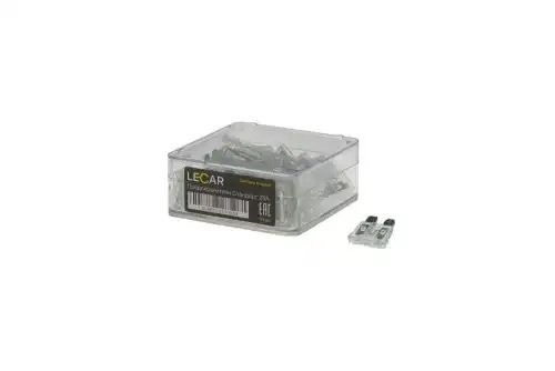 Предохранители 25А, 50 шт, (пластиковый бокс) LECAR Стандарт LECAR000070503 LECAR