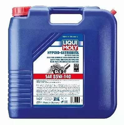 1027 LiquiMoly Мин. тр.масло Hypoid-Getriebeoil 85W-140 GL-5 (20л) 1027 LIQUI MOLY