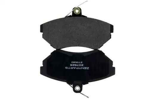 колодки дисковые передние!\ VW Golf III/Polo, Seat Toledo/Ibiza 1.4-1.9TDi 95> Z07629 ZENTPARTS