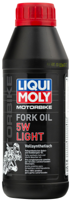 Масло для мотовилок и амортизаторов MOTORBIKE FORK OIL LIGHT 5W синт.0.5л LIQUI  1523 LIQUI MOLY