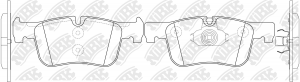 Колодки тормозные BMW 1 (F21),3 (F30) передние (4шт.) NIBK PN32005 NIBK