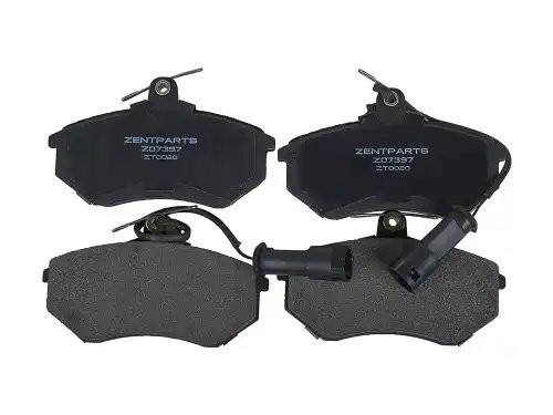 колодки дисковые передние!\ Audi 80 1.6-1.9TDi 86-96/100 1.8-2.5TD 82-90 Z07397 ZENTPARTS