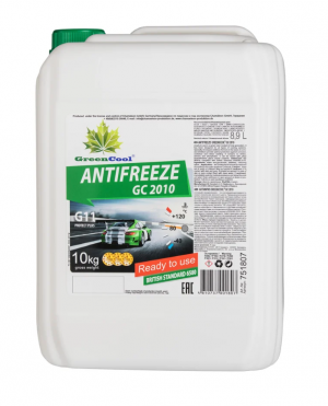 Антифриз GreenCool GС2010 [зеленый], готовый, 10кг 751807 GREENCOOL