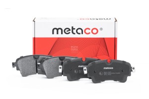 Колодки тормозные задние дисковые комплект 3010229 3010229 METACO