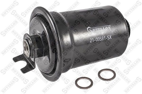 фильтр топл.!\Geely CK,Mitsubishi Galant 2.0 92-96/Lancer 1.3/1.5 89-00/Pajero 3 21-00581-SX STELLOX
