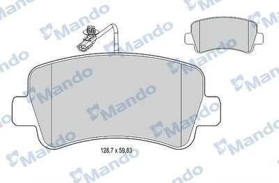 RENAULT MASTER IV (2010>)/OPEL MOVANO (1998>) НЕ СПАРКА ! 2.3 dCi с датчиком изн MBF015044 MANDO