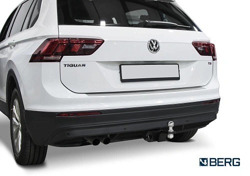 фаркоп! шар Е, 2000/75 кг.\ VW Tiguan 16>, Skoda Karoq 20>/Kodiaq 17> F5111002 BERG