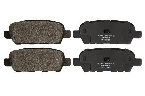 колодки дисковые задние Z07229 ZENTPARTS