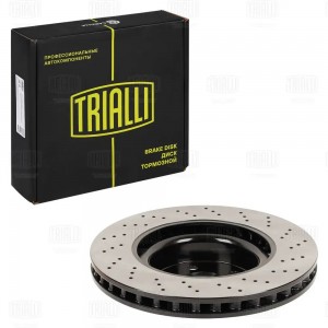 Диск торм. Mercedes S (W221) (05-) перед. d=335 (DF 150118) DF150118 TRIALLI