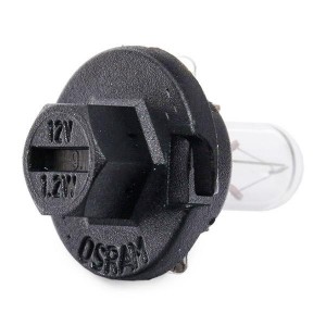 Лампа накаливания 12V 1,2W BX8,4d (чёрный патрон) 2351MFX6 2351 MFX6 OSRAM