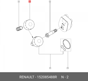 MERCEDES BENZ CITAN W415 (2000>) 152085488R RENAULT