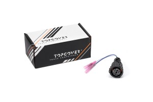 VOLVO TRUCK/SCANIA 2-х контактный прямой T0912-7002 TOPCOVER