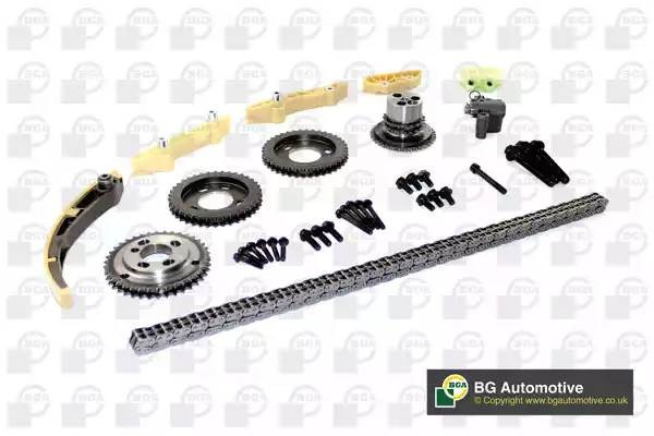 рем.к-кт ГРМ! цепной, cо звездочками\ Ford Mondeo III/Transit 2.0TDCi-2.4TDCi 00 TC2000FK BG AUTOMOTIVE