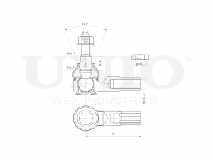 Наконечник рулевой SSP-10173 UNIO