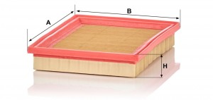 FORD FIESTA/ FUSION 02> C2244 MANN FILTER