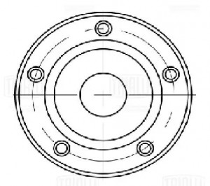 Ролик натяжителя CM5636 TRIALLI