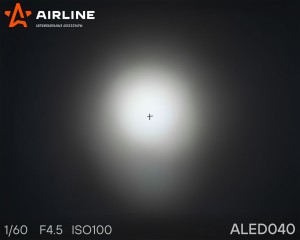 Фара светодиодная "AIRLINE" 98х78х65 мм 18W 12/24V (6 LED, направленный свет, ба ALED040 AIRLINE