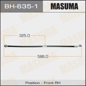 шланг тормозной передний правый!\ Nissan Murano BH-635-1 MASUMA