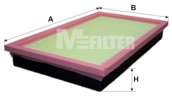 фильтр воздушный!\ Nissan Almera/Primera/Sunny 1.7D-2.2Di/DCi 90> K168 MFILTER AUTOMOTIVE FILTERS
