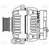 Генератор Renault Logan (04-),Sandero (08-) 1.4i,1.6i 98A LG 0928 LG0928 START VOLT
