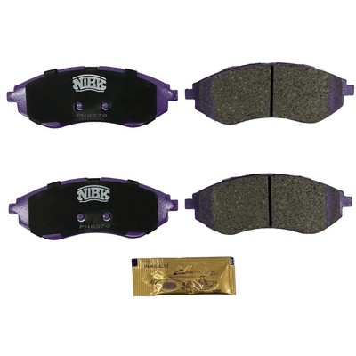 Колодки тормозные CHEVROLET Aveo передние (4шт.) NIBK PN0370 NIBK