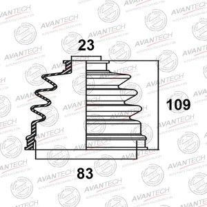 Пыльник привода Avantech BD0201 AVANTECH