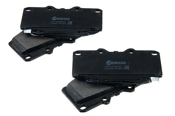 колодки дисковые пер.!\Foton, Toyota Land Cruiser 4.0-4.2TD 90>/4Runner 87-96 1607 000B-SX STELLOX