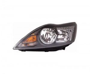Фара левая черная под корректор FORD FOCUS II+ 2008- / 431-1181LMLDEM2 4311181LMLDEM2 DEPO