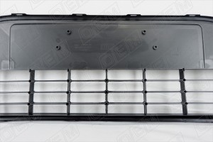 Решетка в бампер нижняя Ford Focus 2 2008-2011, текстурная OEM3679 OEMPARTS