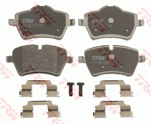 Колодки передние MINI (R50, R60) GDB1712 GDB1712 TRW