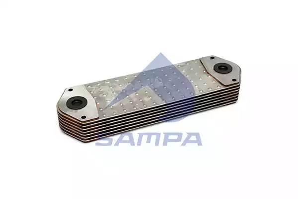 Радиатор масляный SCANIA P,G,R,T,4 series дв.D16.03 SAMPA 043079 SAMPA