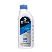 Жидкость охлаждающая Antifreeze Universal Coolant G11 BLUE, синий, готовый, -45, AFHB1 HITATSU