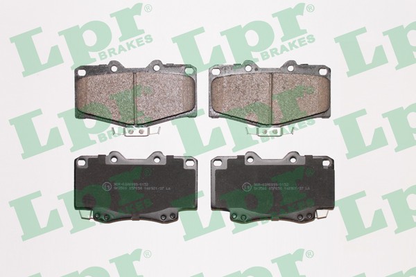 Комплект тормозных колодок 05P058 05P058 LPR