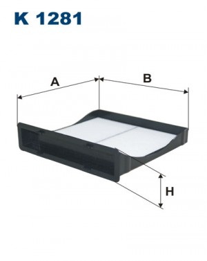 Фильтр воздушный салона SUBARU Forester,Impreza (07-12) FILTRON K1281 FILTRON