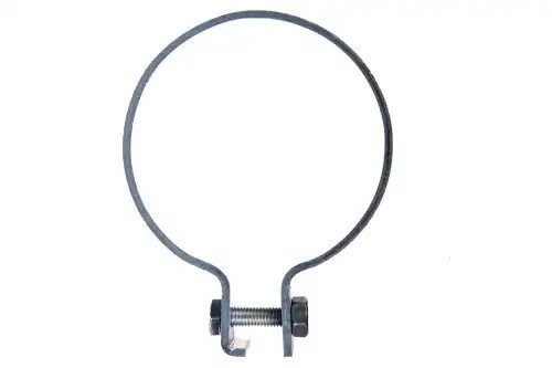 хомут глушителя! (цинк) E-line D=114.5 L=160 H=30 MAN, MB, KAMAZ 5490/2642 Z58503 ZENTPARTS