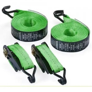 Стяжка крепления груза 1т 10м-25мм с храповиком комплект 2шт. HITCH SZ067693 HITCH